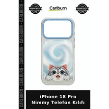 Carlburn iPhone 18 Pro Nimmy Telefon Kılıfı Mobil Koruma Kedi Motifli