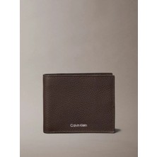 Calvin Klein Calvın Kleın Erkek Marka Logolu Günlük Kullanıma Uygun Acı Kahve Cüzdan LV04D1062G Yg1