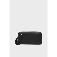 Calvin Klein Calvın Kleın Erkek Marka Logolu Günlük Kullanıma Uygun Siyah El Çantası LV04D1323G Ub1