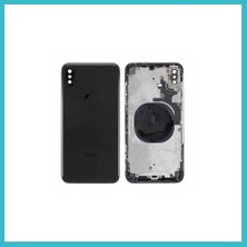 Defne Store iPhone Xs Max Boş Kasa (Siyah) Dfnbez