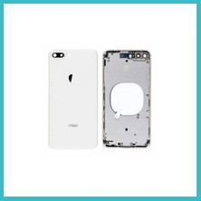 Defne Store Iphone 8 Plus Uyumlu Kasa Kapak Beyaz Dfnbez