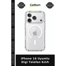 Carlburn iPhone 16 Uyumlu Digi Telefon Kılıfı Koruma Kapağı Cihaz Aksesuarı Cep Telefonu