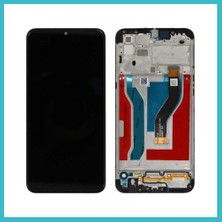 Defne Store Samsung A10S Dokunmatik Ekran Siyah Çıtalı (Servis Dfnbez
