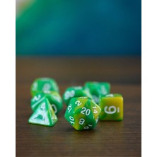 Mages Market Clover Akrilik Zar Seti | Dnd, Frp, Rpg Zar Seti