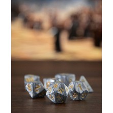 Mages Market Sterling Akrilik Zar Seti | Dnd, Frp, Rpg Zar Seti
