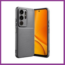 Bezos Vivo Y29 4g Uyumlu Auto Focus Karbon Kapak - Gri Atg