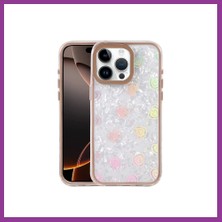 Bezos iPhone 15 Pro Max Uyumlu Lumi Desenli Kapak - Çöl Titanyum Atg