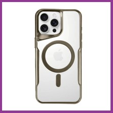 Bezos iPhone 16 Pro Uyumlu Kılıf Boyi Magsafe Silikon Kapak - Desert Atg