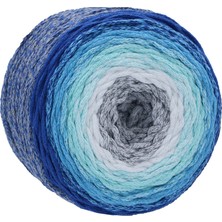Spagetti Yarn Spagettiyarn Makrome Cake Akuamarin