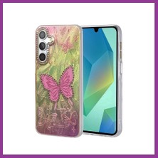 Bezos Samsung Galaxy S25 Uyumlu Kılıf Blade Aynalı Desenli Kapak - Desen 5 Atg