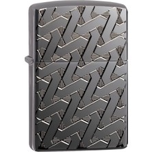 Zippo Çakmak Black Ice Geometric Weave Design 49173-078932