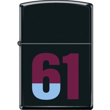 Zippo Çakmak Siyah 61 Renkli Logo 218-097827