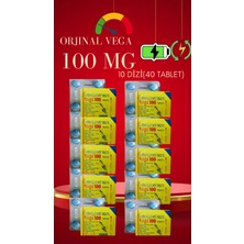 Vako Vega 100 Mg 10 Dizi(40 Tablet) Etki Garantili Geciktirici Sertleştirici Kuvvet Performansa Azdırıçı VEGA_100_MG Vega_cobra VIAGRA7_HAP
