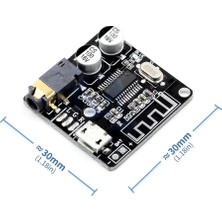 Alkatronik VHM-314 Micro Usb Bluetooth Kablosuz Ses Mp3 Modül Amfi Müzik Çalma Kartı DC 5V Lityum Pil