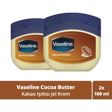 Vaseline Kakao Işıltısı 100 ml X2 Nemlendirici Krem Etkili Cilt Bakımı