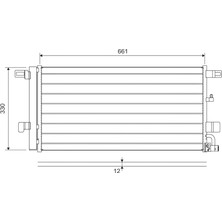 Valeo Klima Radyatörü Vw A4 - A5 - A6 - A7 2015- 8W0816421C