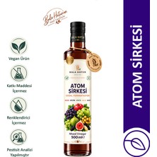 Bala Hatun Atom Sirkesi 500ML - Doğal Fermantasyon - 6 Ay Dinlendirilmiş Özel Tarif - Mixed Vinegar