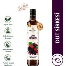 Bala Hatun Dut Sirkesi 500ML - Doğal Fermantasyon - 6 Ay Dinlendirilmiş Özel Tarif - Mulberry Vinegar