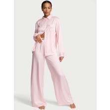 Victoria's Secret Signature Işıltılı Uzun Pijama Takımı