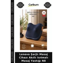 Carlburn Premium Lenovo Şarjlı Masaj Cihazı Akıllı Isıtmalı Masaj Yastığı N8 Isitmah Yastık Hediyelik