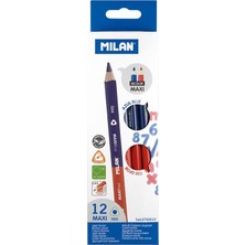 Mılan 702612 Maxı Çift Uçlu Kuru Boya Kalemi (5mm Uç) - 12'li