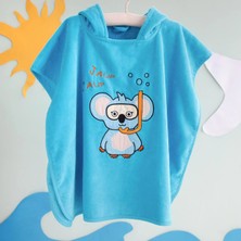 Milk&moo Cool Koala Desenli Çocuk Panço %100 Pamuk 3-6 Yaş Eğlenceli Tasarım