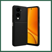 Vintessy Vıntessy Vivo Y29S Uyumlu Auto Focus Karbon Kapak - Siyah BZS01