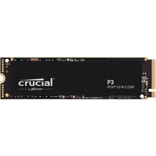 Crucial Crucıal 1tb P3 CT1000P3SSD8 3500- 3000MB/S M2 Nvme Gen3 Disk