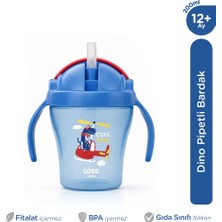 Wee Baby Pipetli Bardak 200 ml - Mavi