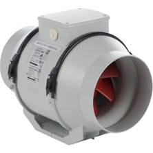 Vortice Lineo150 Çift Kademeli Sessiz Kanal Tipi Plastik Fan