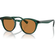 Oliver Peoples Desmon Sun Güneş Gözlüğü OV5454SU 176353 Transculent Dark Teal Cognac 48 Ekartman