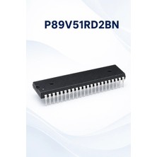 N/A P89V51RD2BN 8051 Mikrodenetleyici 64 Kb Flash Dıp-40