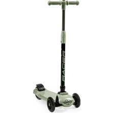 BABY2GO Racer Işıklı Scooter - Yeşil