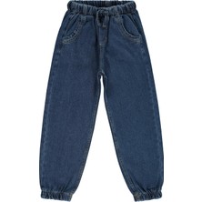 Civil Girls Jogger 10-13 Yaş Pantolon Kot - Mavi