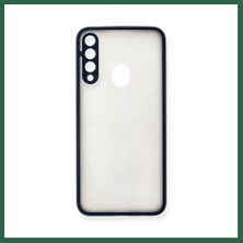Vintessy Vıntessy Huawei Y6P Uyumlu Kılıf Montreal Silikon Kapak - Lacivert BZS01