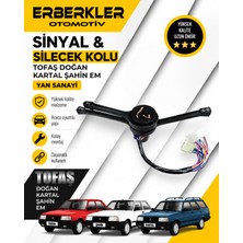 ERBERKLER Tofaş Doğan, Kartal, Şahin EM Uyumlu Yan Sanayi Sinyal & Silecek Kolu – Yan Sanayi