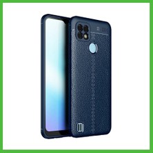 Bezos Realme C21 Uyumlu Kılıf Auto Focus Kapak - Lacivert Arz
