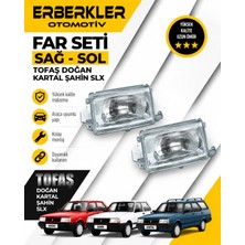 ERBERKLER Doğan, Kartal, Şahin Slx Far Seti | Sağ-Sol Far Takımı