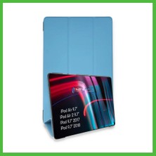 Bezos iPad 5 Air 9.7 Kılıf Tablet Smart Kılıf - Mavi Arz