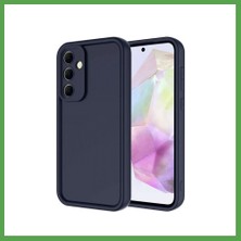 Bezos Samsung Galaxy A17 5g Uyumlu Viera Silikon - Lacivert Mgc