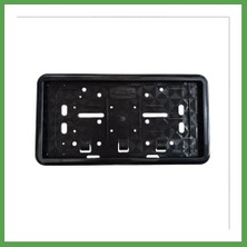 Bezos Çerçeveli Motosiklet Plakalık Plaka Altlığı Siyah 26X17CM 1 Adet Mgc