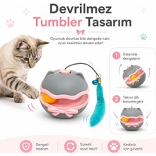 Madpet Evcil Hayvan Elektronik Hareketli Kuyruklu Dönebilen Toplu Tumbler Oyuncak