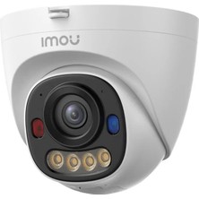Imou IPC-PS8EP-3V0 Turret PS8E 2.8mm Lens Poe Iki Yönlü Ses Renkli Gece Görüş 3mp Dome Kamera