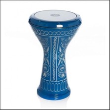 Vatan Döküm Erzincan Işlemeli Darbuka - Mavi Doumbek