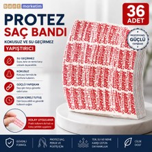 Evimdeyokyok Supertape Oval 1"lf 2,5 x 7,5 cm 36 Adet Protez Saç Bandı Güçlü Yapışkanlı