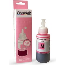 Epson T6736 Uyumlu Açık Kırmızı Photoink Plus Mürekkep 70 ml L800 L805 L810 L850 L1800