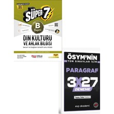 Nitelik 2027 7. Sınıf Din Kültürü ve Ahlak Bilgisi Süper B Başarı Maarif Modeli Soru Kitabı+ Evp Akademi Paragraf