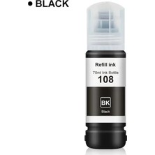 Epson 108 Uyumlu Photoink Siyah Mürekkep 70 ml