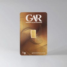 Garanti Gold 24 Ayar 1 gr Gram Külçe Altın