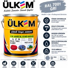 ÜLKEM1K Akrilik Zemin Boyası 15KG
